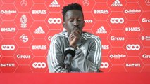 Standard de Liège: conférence de presse de Mbaye Leye avant le match contre l'Union saint-gilloise