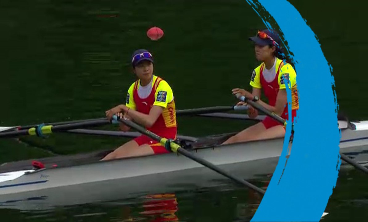 2016 World Rowing Cup II - Lucerne, SUI - Lightweight Women's Double Sculls (LW2x) - Final