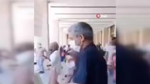 Son dakika haber: Viranşehir Devlet Hastanesi bahçesinde şüpheli çanta paniği
