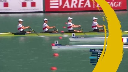2015 World Rowing Championships - Lightweight Men's Quadruple Sculls(LM4x-)FA