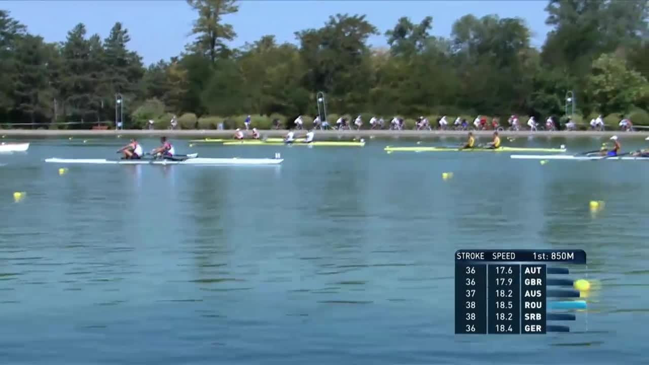2015 World Rowing U23 Championships - Men's Pair (BM2-) - Final