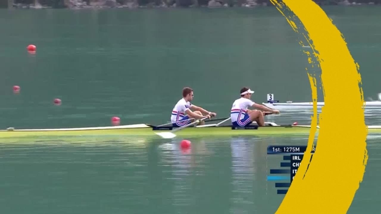 2015 World Rowing Championships - Lightweight Men's Pair (LM2-) Semifinal SA/B1