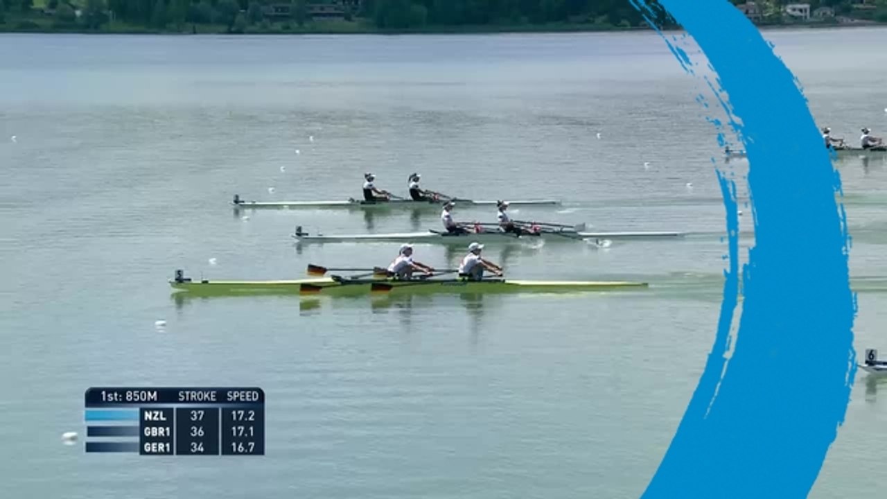 2015 World Rowing Cup II - Lightweight Women's Double Sculls (LW2x) Final