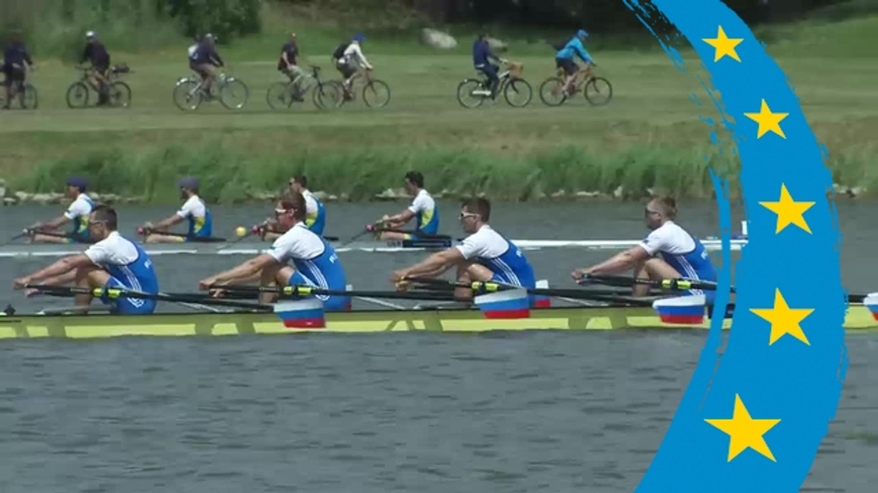 2015 European Rowing Championships - Men´s Quadruple Sculls (M4x) Final