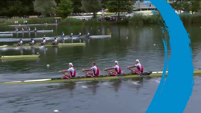 2014 World Rowing Cup III - Men's Quadruple Sculls (M4x) Final