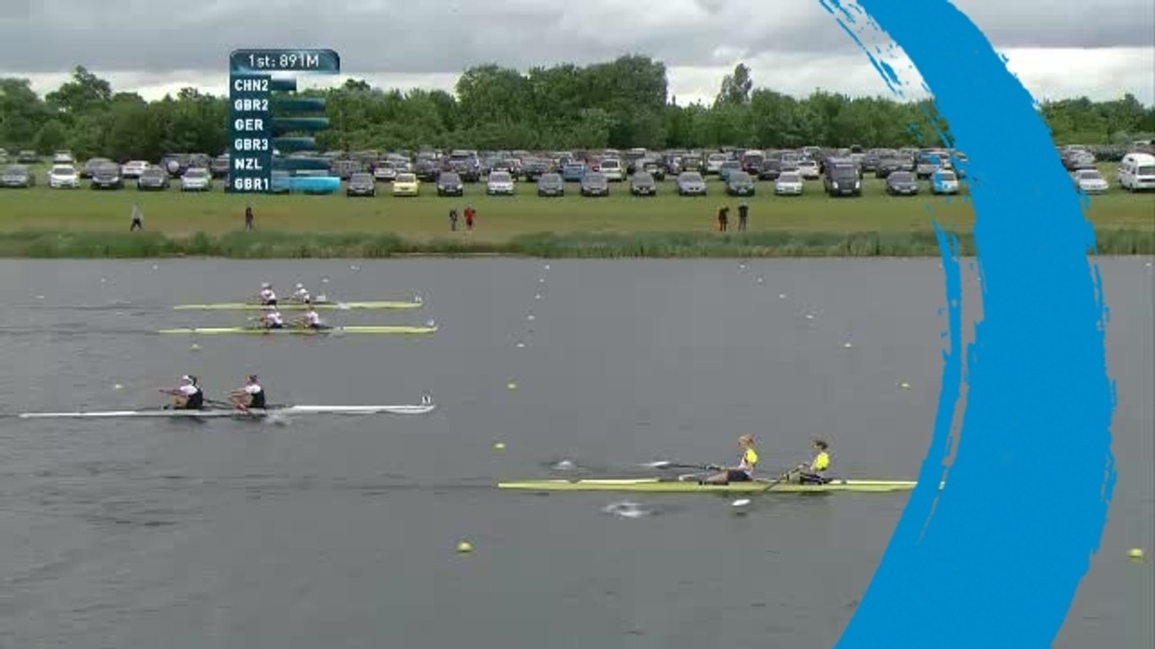 2013 Samsung World Rowing Cup II Eton Dorney - Women's Pairs (W2-)