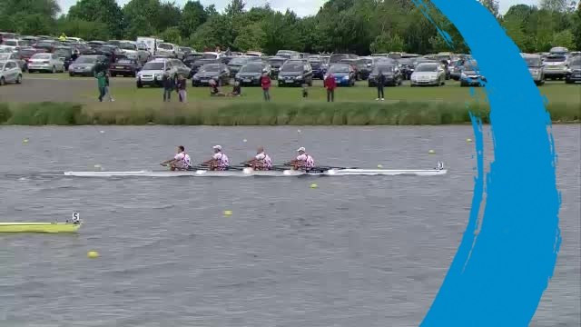 2013 Samsung World Rowing Cup II Eton Dorney - Men's Quad Sculls (M4x)