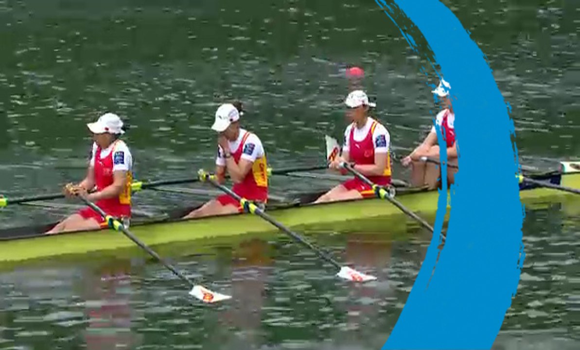 2016 World Rowing Cup II - Lucerne, (SUI) - Women's Quadruple Sculls (W4x) - Final