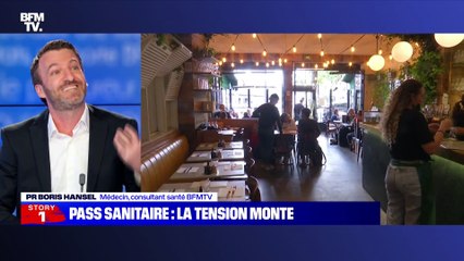 Story 1 : La tension monte autour du pass sanitaire - 27/08