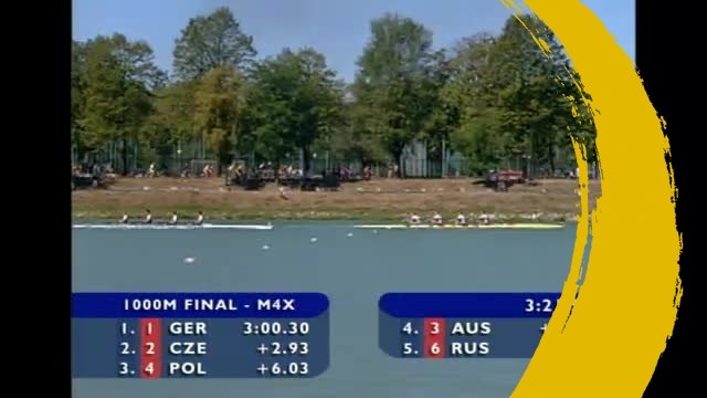 2003 World Rowing Championships - Milan (ITA) - Men's Quadruple Sculls (M4x)