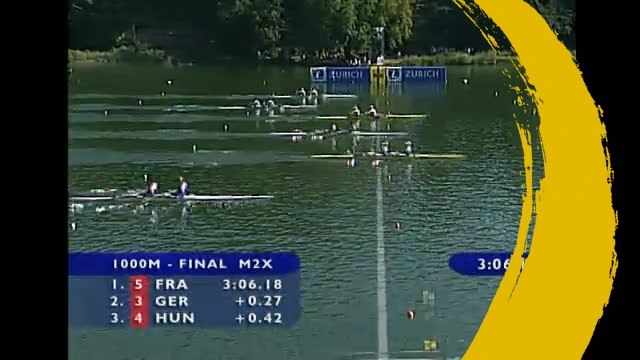 2001 World Rowing Championships - Lucerne (SUI) - Men's Double Sculls (M2x)