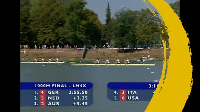 2003 World Rowing Championships - Milan (ITA) - Lightweight Men's Quadruple Sculls (LM4x)