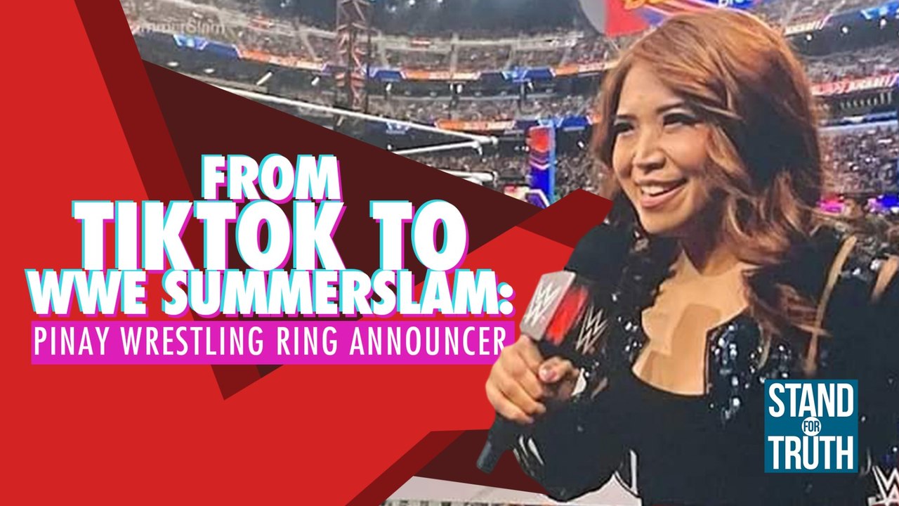 From TikTok to WWE Summerslam: Pinay wrestling...