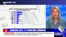 Présidentielle 2022: Éric Zemmour donné à 7% d'intentions de vote au premier tour, selon un sondage Ipsos