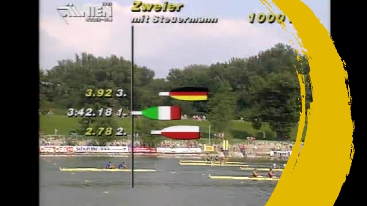 1991 World Rowing Championships - Vienna (AUT) - Men's Coxed Pair (M2+)