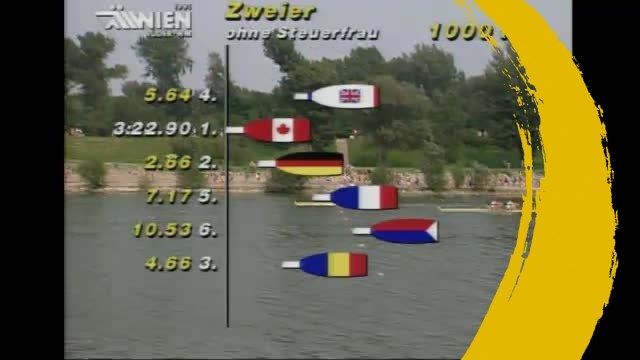 1991 World Rowing Championships - Vienna (AUT) - Women's Pair (W2-)