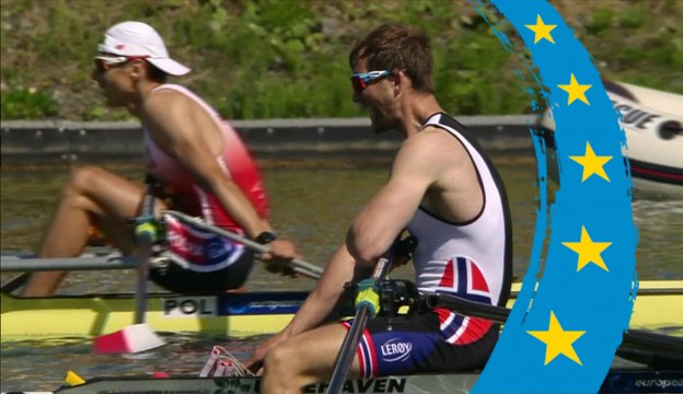 2017 European Rowing Championships - Racice, CZE - Lightweight Men's Single Sculls (LM1x) - Semis A/B 1