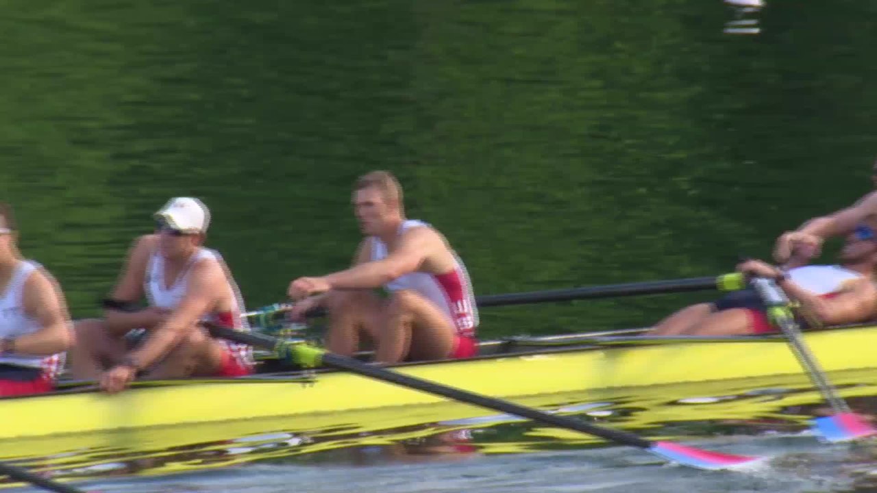 Final Olympic Qualification Regatta in Lucerne, Switzerland (SUI) - Men's Eight (M8+) - Final