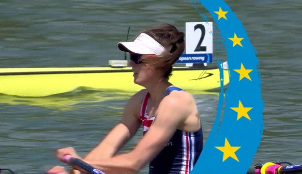 2017 European Rowing Championships - Racice, CZE - Lightweight Women's Double Sculls (LW2x) - Repechage 1