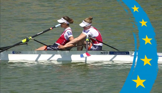 2017 European Rowing Championships - Racice, CZE - Lightweight Women's Double Sculls (LW2x) - Final A