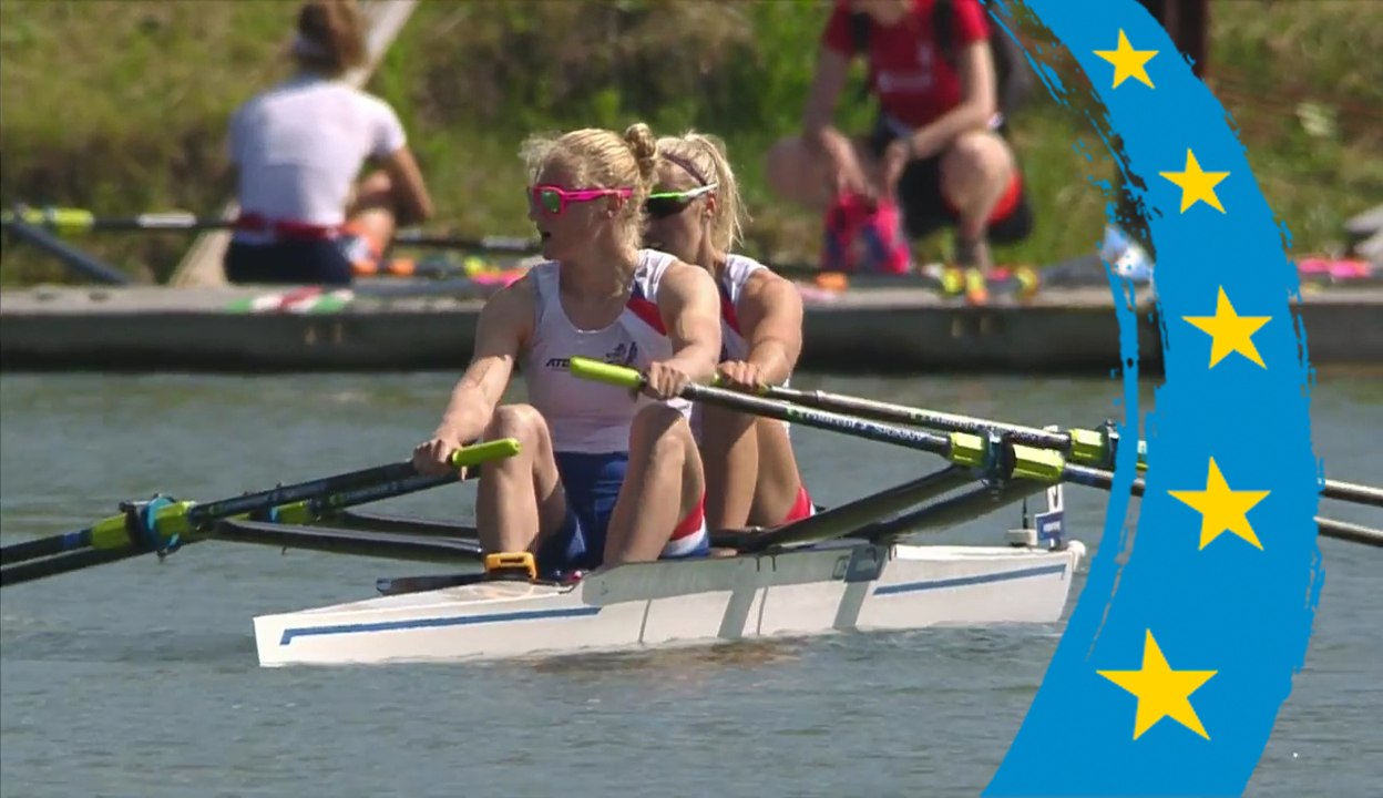 2017 European Rowing Championships - Racice, CZE - Women's Double Sculls (W2x) - Repechage 1