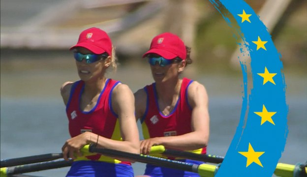 2017 European Rowing Championships - Racice, CZE - Lightweight Women's Double Sculls (LW2x) - Repechage 2