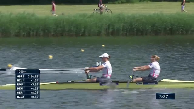 2016 World Rowing Cup III - Poznan, POL - Women's Pair (W2-) - Final