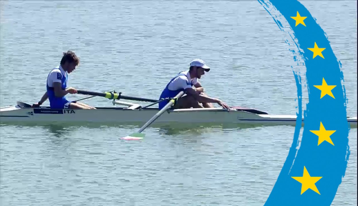 2017 European Rowing Championships - Racice, CZE - Lightweight Men's Pair (LM2-) - Final A