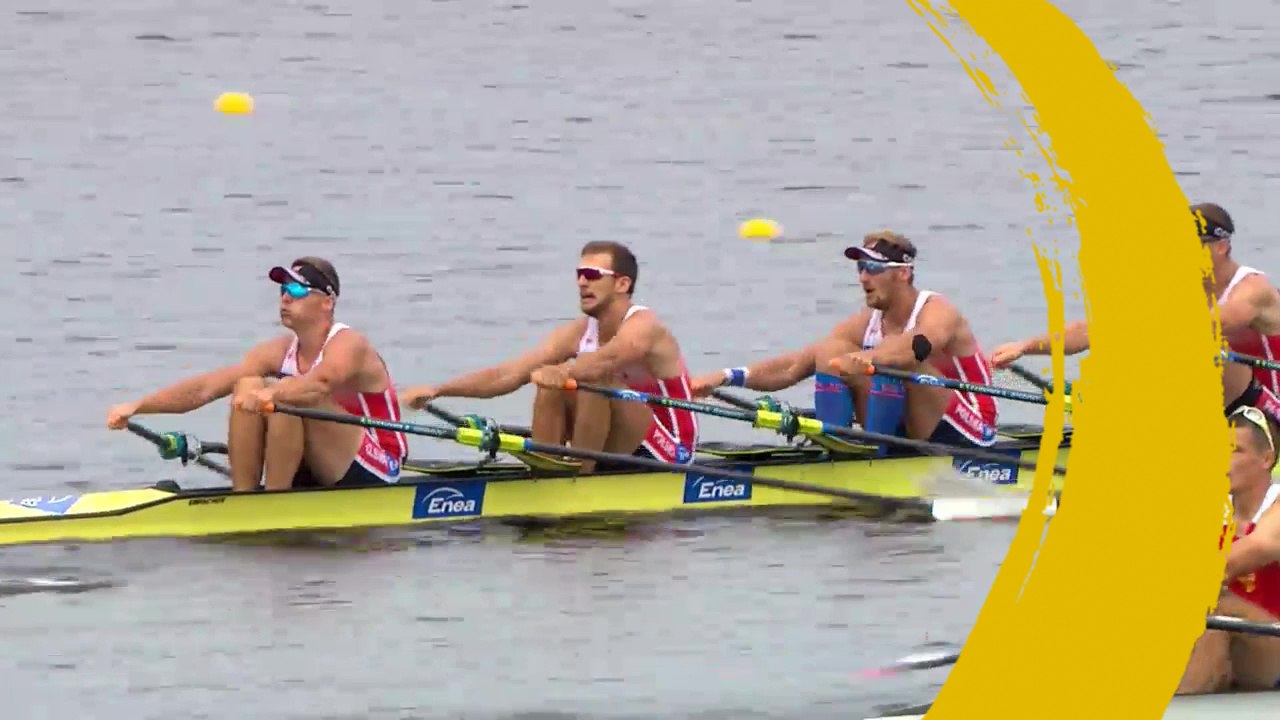 2017 World Rowing Championships – Sarasota-Bradenton, U.S.A. - Men's Quadruple Sculls (M4x) Heat 1