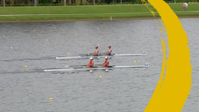 2017 World Rowing Championships – Sarasota-Bradenton, U.S.A. - Lightweight Women's Double Sculls (LW2x) Heat 2