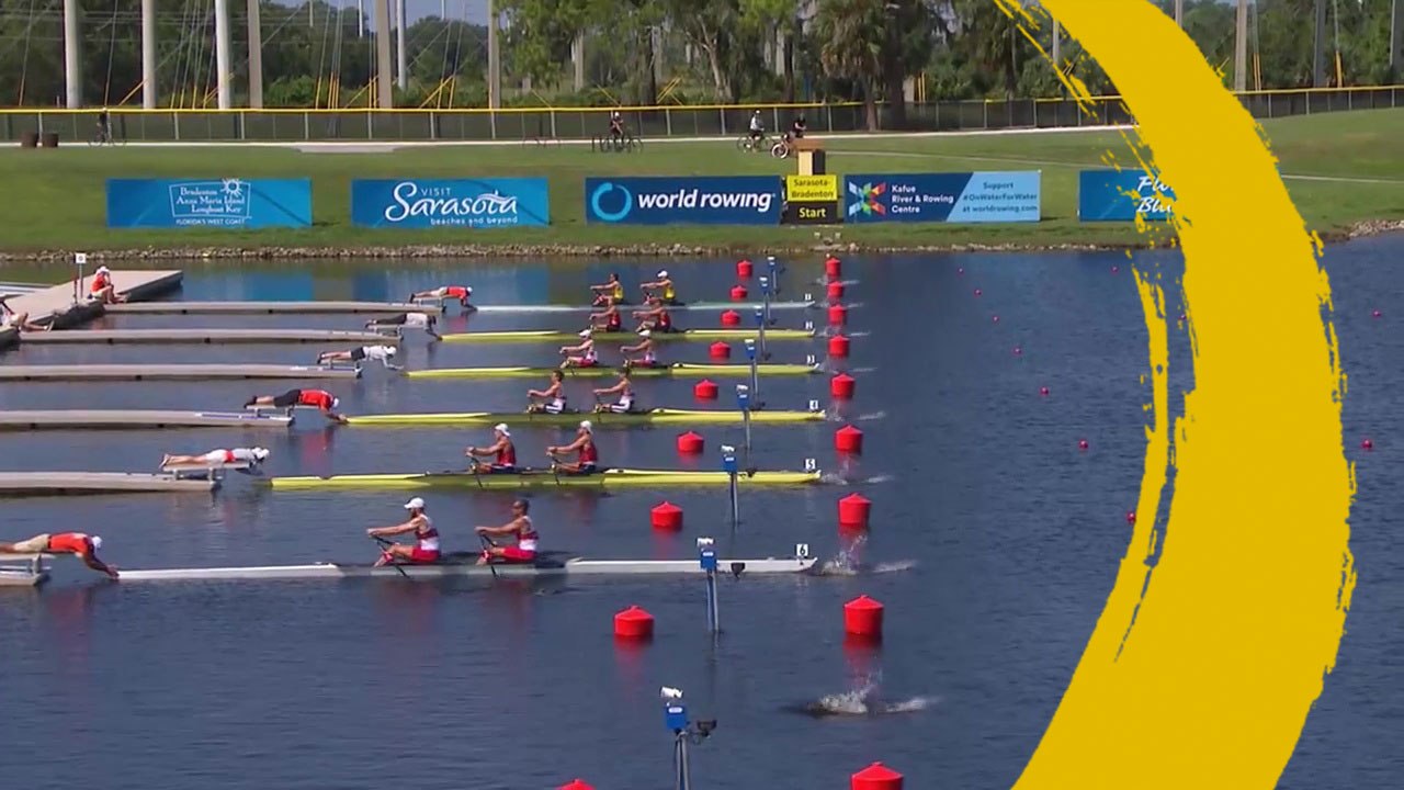 2017 World Rowing Championships – Sarasota-Bradenton, U.S.A. - Men's Double Sculls (M2x) Repechage 1