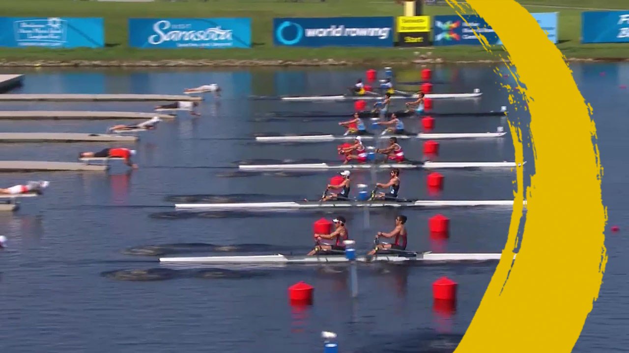 2017 World Rowing Championships – Sarasota-Bradenton, U.S.A. - Lightweight Men's Pair (LM2-) Semifinal C/D 2