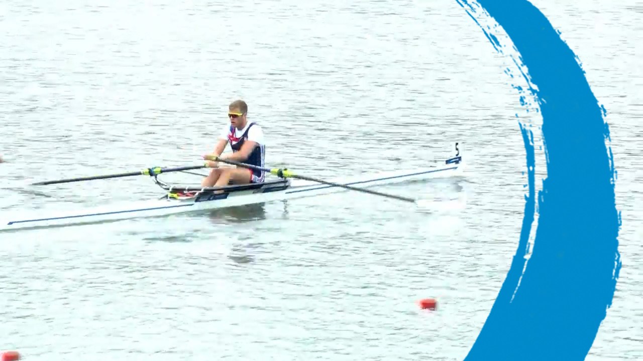 2018 World Rowing Cup II – Linz-Ottensheim (AUT) - Men's Single Sculls (M1x) Semi Final A/B 2