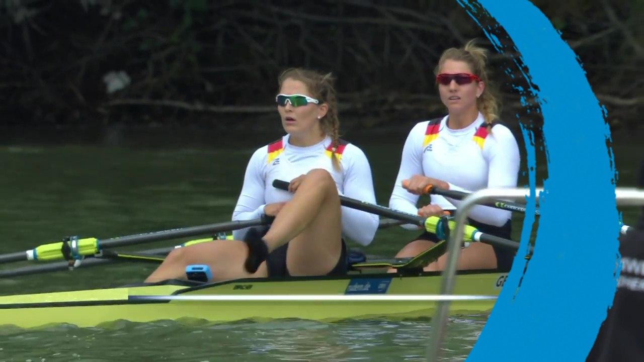 2018 World Rowing Cup II – Linz-Ottensheim (AUT) - Women's Double Sculls (W2x) Repechage 2