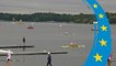 2018 European Rowing Championships - Glasgow (GBR) - Men's Four (M4-) Heat 2