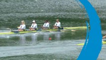 2018 World Rowing Cup II – Linz-Ottensheim (AUT) - Women's Quadruple Sculls (W4x) Repechage 1