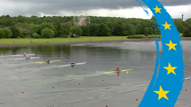 2018 European Rowing Championships - Glasgow (GBR) - Men's Single Sculls (M1x) Heat 1