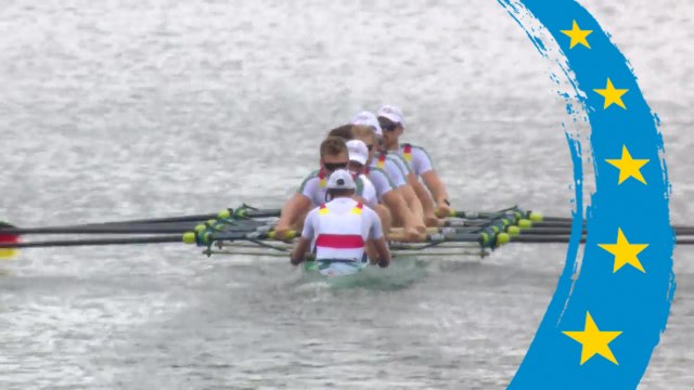 2018 European Rowing Championships - Glasgow (GBR) - Men's Eight (M8+) Heat 2