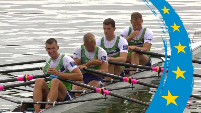 2018 European Rowing Championships - Glasgow (GBR) - Men's Quadruple Sculls (M4x) Repechage