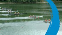 2018 World Rowing Cup II – Linz-Ottensheim (AUT) - Lightweight Women's Double Sculls (LW2x) Semi Final A/B 1