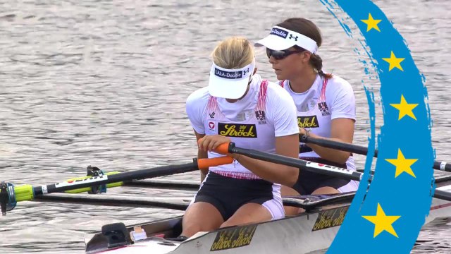 2018 European Rowing Championships - Glasgow (GBR) - Lightweight Women's Double Sculls (LW2x) Repechage 2