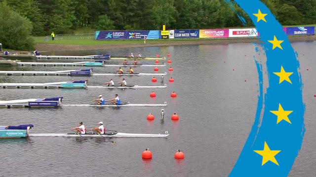 2018 European Rowing Championships - Glasgow (GBR) - Men's Double Sculls (M2x) Semi Final A/B 2