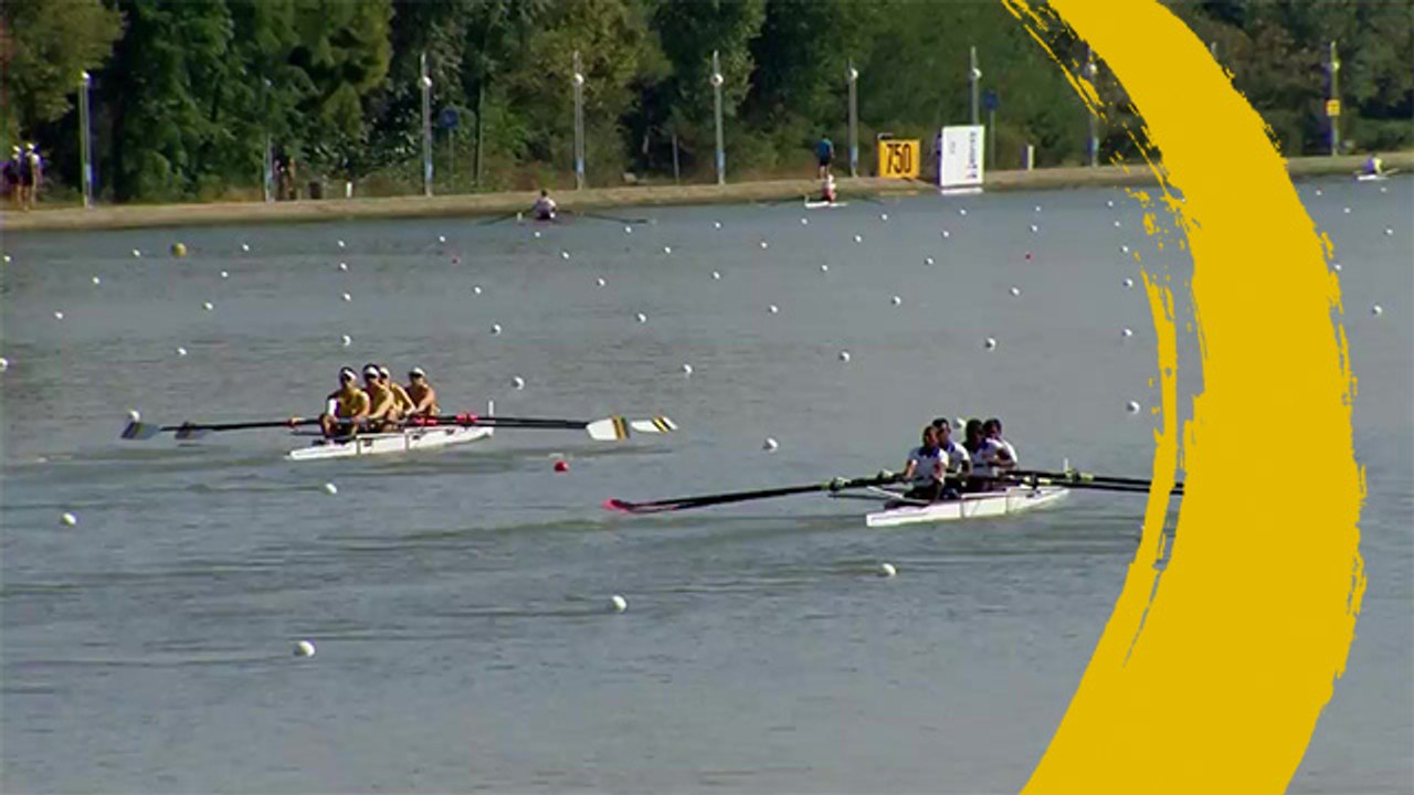 2018 FISA World Championship Plovdiv, Bulgaria - PR3 Mixed Coxed Four - Repechages 2 (PR3Mix4+)