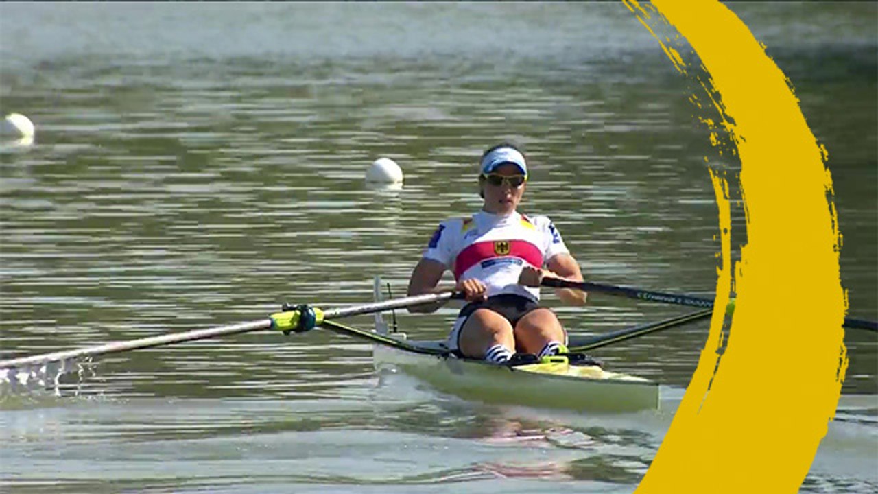 2018 FISA World Championship Plovdiv, Bulgaria - Lightweight Women's Single Sculls - Semi Finals A/B 2 (LW1x)