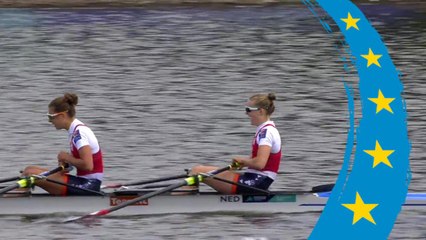 2018 European Rowing Championships - Glasgow (GBR) - Lightweight Women's Double Sculls (LW2x) Final A