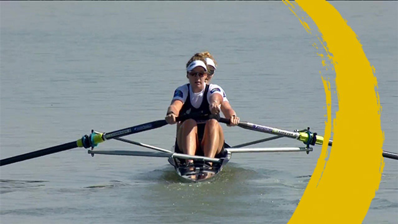 2018 FISA World Championship Plovdiv, Bulgaria - Women's Pair - Semi Finals A/B 1 (W2-)