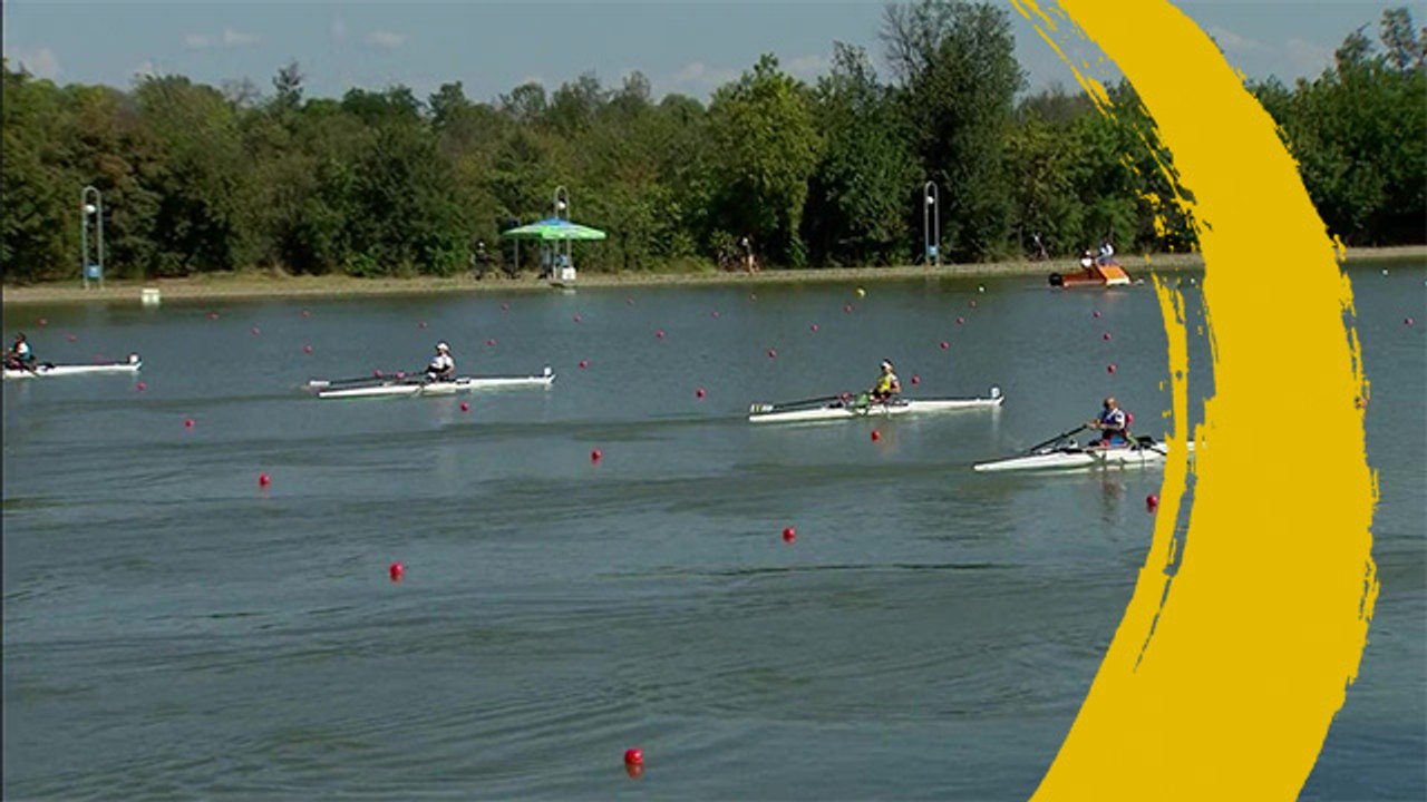 2018 FISA World Championship Plovdiv, Bulgaria - PR1 Men's Single Sculls - Semifinals SA/B 2 (PR1M1x)