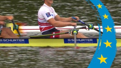 2018 European Rowing Championships - Glasgow (GBR) - Men's Double Sculls (M2x) Semi Final A/B 1