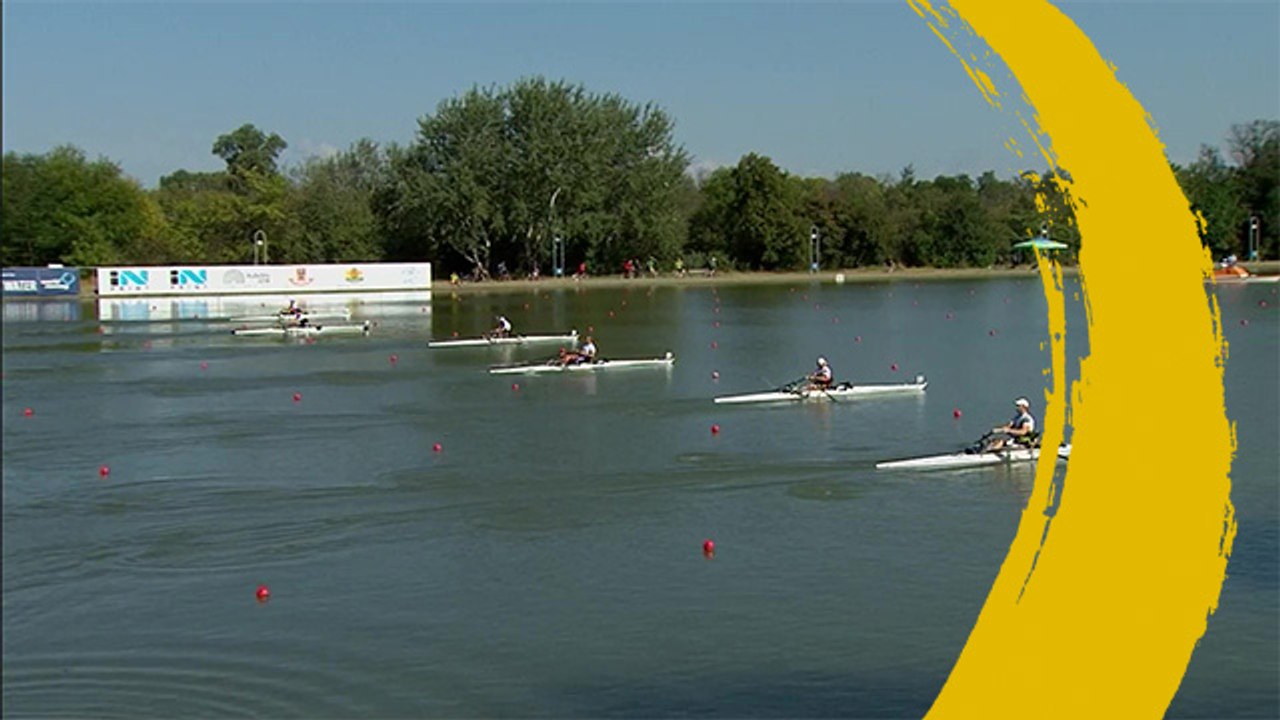 2018 FISA World Championship Plovdiv, Bulgaria - PR1 Men's Single Sculls - Semifinals SA/B 1 (PR1M1x)