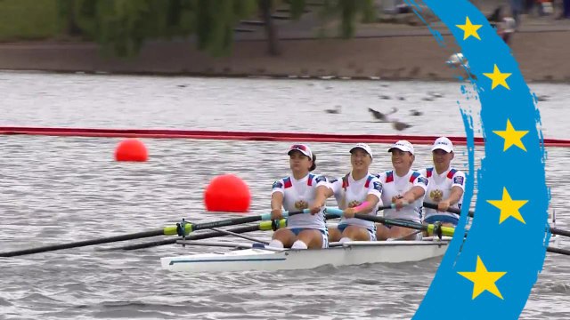2018 European Rowing Championships - Glasgow (GBR) - Women's Four (W4-) - Final A